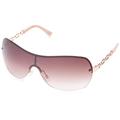 Southpole Women's 1023sp Rgdrs Non-Polarized Iridium Shield Sunglasses, Gold Rose, 160 mm