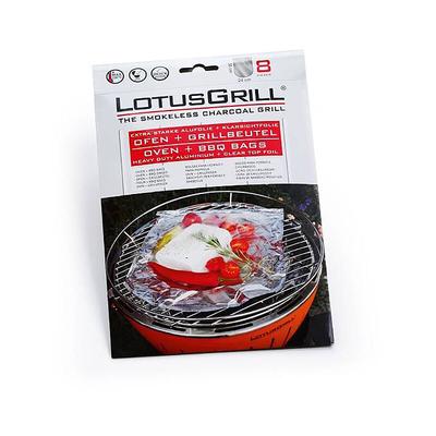Lotus Grill - Set mit 8 papillotten zum grillen - Lotusgrill - gb-al-m Image