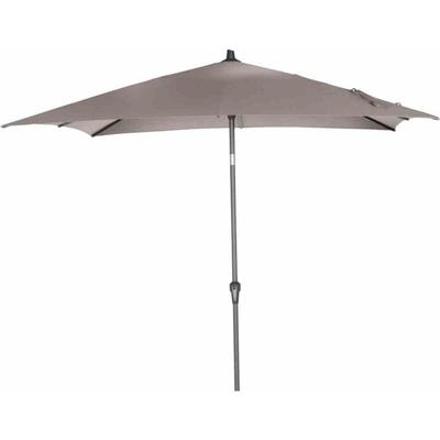 Siena Garden - Avio Mittelstockschirm anthrazit/taupe 250x250cm Gestell Alu anthrazit, Streben Image