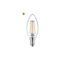 Philips - Lampadina led candela trasparente 4,3 w (40 w) e14 4.000 k