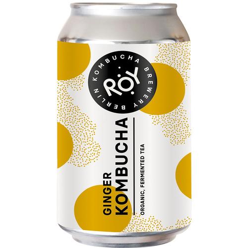 12x ROY Ginger Kombucha 12x330 ml Getränk