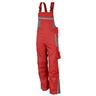 QUALITEX HIGH QUALITY WORKWEAR Qualitex Arbeitshose 'PRO'' in rot/grau, Größe: 44 - Latzhose MG 245 g - Blaumann für PROfessionals