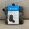 Columbia Accessories | Columbia Pocket Daypack Camo Lightweight Packable Nib New Unused | Color: Black/Green | Size: 17.7 X 11.7 X 5.7