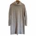 Madewell Dresses | Madewell Gray Alpaca/Wool Turtleneck Sweater Dress | Color: Gray | Size: Xs