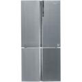 Haier - HTF-710DP7 frigo américain Pose libre 628 l f Acier inoxydable