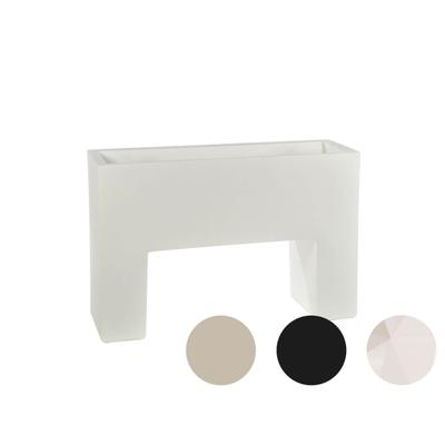 Vondom »MURO« Pflanzengefäß 8x24 cm / Black / Lackiert Hochglanz Image
