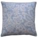 Jiti Indoor Floral Tropical Patterned Cotton Accent Square Throw Pillows 20 x 20