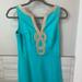 Lilly Pulitzer Dresses | Lilly Pulitzer Dress Size 0 Worn Only Once | Color: Blue | Size: 0