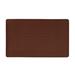 Woven Embossed Faux Leather Anti Fatigue Mat by Achim Home Décor in Lava (Size 18 X 30)