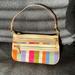 Coach Bags | Coach - Vintage Striped Canvas With Leather Strap | Color: Orange/Tan | Size: Os