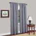 Wide Width Buffalo Check Window Curtain Panel by Achim Home Décor in Navy (Size 42" W 63" L)