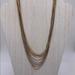 Michael Kors Jewelry | New - Michael Kors Tri-Tone Multi Chain Necklace | Color: Gold/Silver | Size: 16’ With 2’ Extender