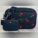 Kate Spade Bags | Kate Spade Rosie Cherry Embroidered Denim Small Crossbody With Coin Purse | Color: Blue/Pink | Size: 6''H X 9''W X 2.5''D