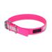 Pink Play Glow Buckle Dog Collar, Large/X-Large