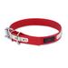 Red Play Glow Buckle Dog Collar, Small/Medium