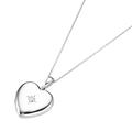 Smart Jewel - Kette Herz-Medaillon, Zirkonia Stein, Silber 925 Ketten Silber Damen