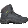 Lowa Renegade GTX Mid Hunting Boots Leather Men's, Dark Blue/Lime SKU - 219599
