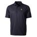 Men's Cutter & Buck Black Minnesota Vikings Pike Double Dot Print Stretch Polo