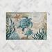 Laural Home Bay Turtles Chenille Accent Rug