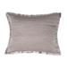 Christie Ash Grey Viscose & Cotton Quilt or Pillow Sham