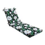 Magnolia Black Chaise Lounge Cushion 80x23x3 - 80 X 23 X 3