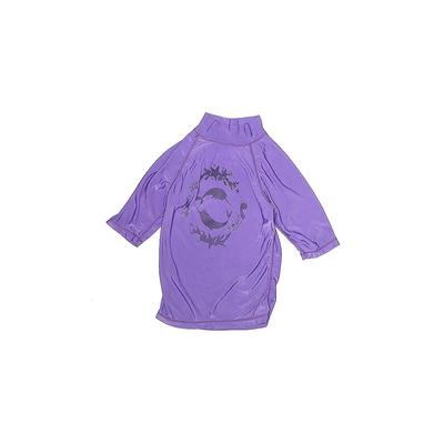 UV Skinz Rash Guard: Purple Print Swimwear - Women's Size 7