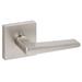 Sure-Loc Hardware Ridgecrest Modern Basel Passage Door Lever w/ 28 Degree Turn Radius in Gray | 2.56 H x 5.25 W x 2.5 D in | Wayfair BS101-28 15