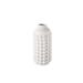 Urban Trends Collection Ceramic Table Vase Ceramic in White/Blue | 13.75 H x 6 W x 6 D in | Wayfair 20695