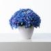 Primrue Hydrangea Bouquet Floral Arrangement in Vase Silk in Blue, Size 9.0 H x 10.0 W x 10.0 D in | Wayfair 6B4BDA8C41BD40E5B0D4D9EF5AD70E33