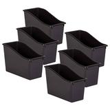 Rebrilliant Plastic Bin Set Plastic in Black | 5.5 H x 11.375 W x 7.5 D in | Wayfair 5FDD9A04D68C4EEA8C8AA82646CA6ECD