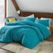 Yo Dreads Aqua Berber Fleece Coma Inducer Oversized Comforter Set Polyester/Polyfill/Microfiber in Blue | King Comforter + 2 Shams | Wayfair