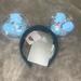 Disney Accessories | Disney Parks Snow Much Fun Light Up Blue Mickey Mouse Balloons Ears Headband New | Color: Blue | Size: Os