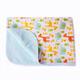 Portable Changing Pad Waterproof Diaper Change Mat Large Size Multi-Function [Home & Travel] Mat Any Places Bed Play Stroller Crib Car Mattress Pad Cover (Frog & Giraffe, XL (27.56 x 47.2 Inch)