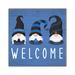 Middle Tennessee State Blue Raiders 10'' x Welcome Gnomes Sign