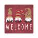 San Francisco 49ers 10'' x Welcome Gnomes Sign