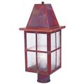 Arroyo Craftsman Hartford 20 Inch Tall 1 Light Outdoor Post Lamp - HP-8-F-BZ