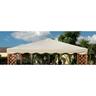 Telo top di ricambio per gazebo mt3x3 in pvc 400 gr idrorepellente ecru' beige