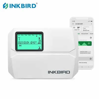 INKBIRD – contrôleur d'irrigation WIFI système Programmable pour 8 zones arroseur intelligent