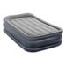 Intex Dura Beam Deluxe Pillow Raised Air Mattress Bed with Built In Pump, Twin