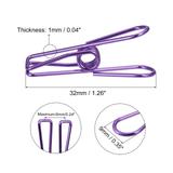 Tablecloth Clips, Carbon Steel Clamps for Fixing Table Cloth, 8 Pcs