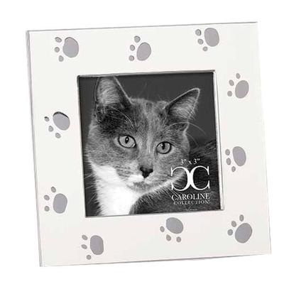 Roman 62309 - 4.5"H CAT PAW PRINT FRAME (19788) Photo Frames
