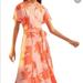 Anthropologie Dresses | Anthropologie Hutch Reva Wrap Maxi Dress | Color: Orange | Size: Xs