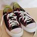 Converse Shoes | Converse Neon Pink Green Low Top Lace Up Double Tongue W 7 M 8 Unisex | Color: Black/Pink | Size: 7