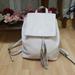 Kate Spade Bags | Kate Spade New York Pebbled Leather Drawstring Backpack | Color: Cream | Size: 13.5"H 15"L 5"D