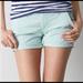 American Eagle Outfitters Shorts | American Eagle Mint Green Midi Cuffed Stretch Shorts | Color: Green | Size: 8