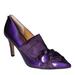 J. Renee Hirisha - Womens 9 Purple Slip On Medium