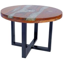 Vidaxl - Table basse Teck Résine 60 cm