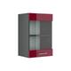 Meuble mural vitré "R-Line" 40cm Bordeaux brillant/Anthracite Vicco