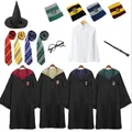 Costume Harry Potter Cosplay pour enfants et adultes uniforme scolaire Poufsouffle Serpentard
