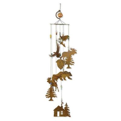 Sunset Vista Designs 002114 - 36" Chime - Cabin (80203) Lawn and Garden Wind Chimes